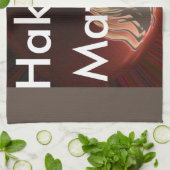 美しい抽象芸術フレイムアートプリント キッチンタオル (折り畳み)