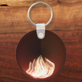 美しい抽象芸術フレイムアートプリント キーホルダー (正面)