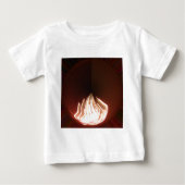 美しい抽象芸術フレイムアートプリント ベビーTシャツ (正面)