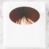 美しい抽象芸術フレイムアートプリント 楕円形シール (バッグ)