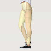 美しい抽象芸術幾何スタイリッシュ芸術 レギンス (左)