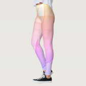 美しい抽象芸術幾何スタイリッシュ芸術 レギンス (左)