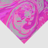 美しい抽象芸術明るい赤紫色バラペイズリーデザイン 薄葉紙 (詳細)