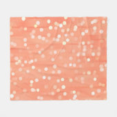 美しい抽象芸術縦ヴィンテージ背景 フリースブランケット (正面(横))