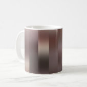 美しい抽象芸術縦茶色の背景  コーヒーマグカップ (正面左)