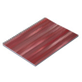 美しい抽象芸術縦赤の背景と李 ノートブック (左側)