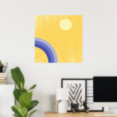 美しい抽象芸術 ポスター (ホームオフィス)