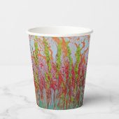 美しい抽象芸術 紙コップ (裏面)