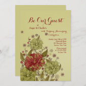 美しい招待状 招待状 (正面/裏面)