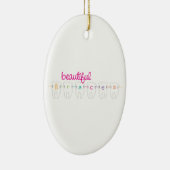 美しい支柱 セラミックオーナメント (右)