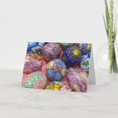 美しい数々の色のワックスウクラニアの卵 シーズンカード (正面)