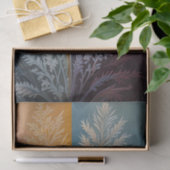 美しい数々の色の氷の結晶フェザー 薄葉紙 (ギフト)