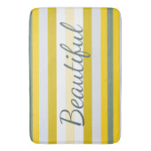 美しい文字は取り除ける バスマット (正面縦)