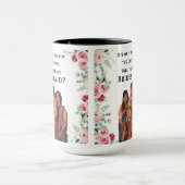 美しい新郎新婦byチェンナイ マグカップ (中央)