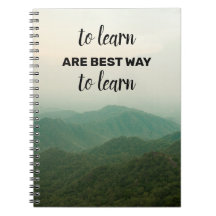 美しい旅行引用文スパイラルフォトノートブック
