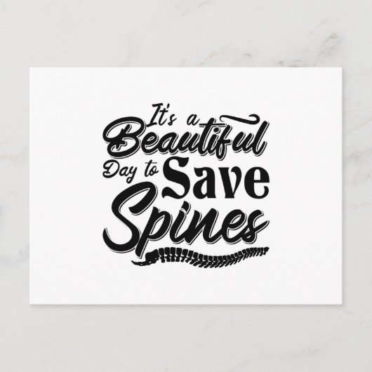 美しい日のカイロプラクティックカイロプラクター ポストカード (正面)