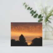 美しい日の出はがき ポストカード (スタンド正面)