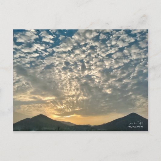 美しい日の出はがき ポストカード (正面)