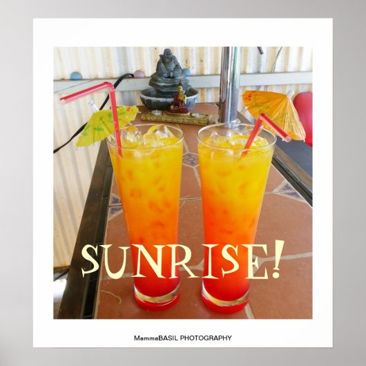 美しい日の出ポスター! ポスター (正面)