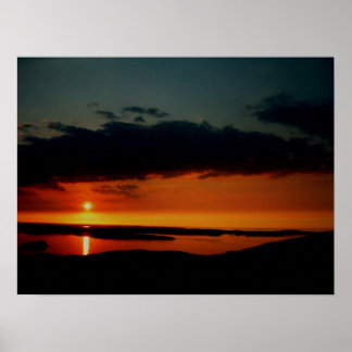 美しい日の出 ポスター