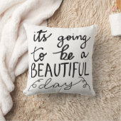 美しい日の原稿があることをその行くこと クッション (ブランケット)