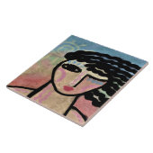 美しい日の抽象芸術デジ絵画タル タイル (側面)