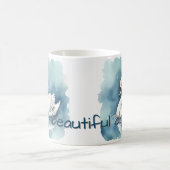 美しい日の設定 コーヒーマグカップ (中央)