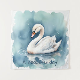 美しい日の設定 タペストリー