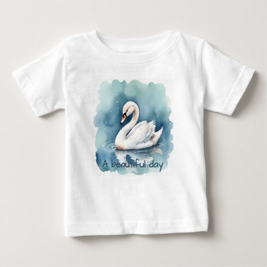 美しい日の設定 ベビーTシャツ (正面)