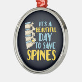 美しい日をスィーン救にカイロプラクター メタルオーナメント (左)