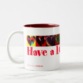 美しい日を過して下さい! マグ (左)