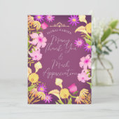 美しい日マゼンタ サンキューカード (スタンド正面)