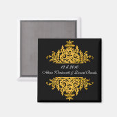 美しい日付磁石を保存 マグネット (正面/裏面)