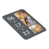 美しい日付編集可能な色日付の磁石を保存 マグネット (右側)