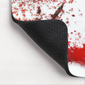 美しい日本のさくらんぼ林の家 マウスパッド (コーナー)