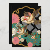 美しい日本のデザイン 招待状 (正面/裏面)