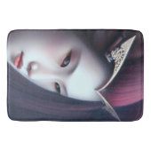 美しい日本の皇后ティアラファンタジーAIアート バスマット (正面)