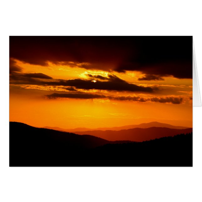 美しい日没の写真 (正面横)