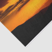 美しい日没の写真 薄葉紙 (詳細)