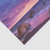 美しい日没の海岸写真 薄葉紙 (詳細)