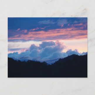 美しい日没はがき ポストカード