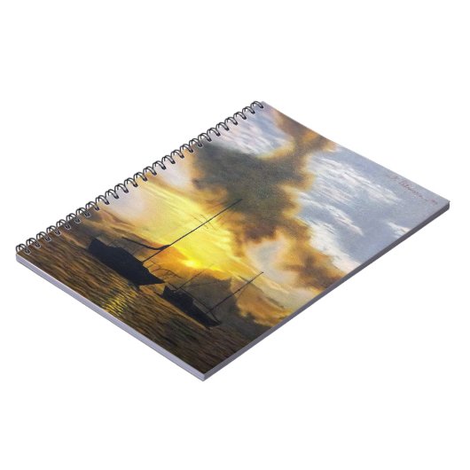 美しい日没 ノートブック (左側)