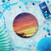 美しい日没 ペーパープレート (パーティー)