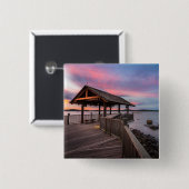 美しい日没 缶バッジ (正面&裏面)