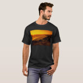 美しい日没: Jalama、カリフォルニア Tシャツ (正面フル)