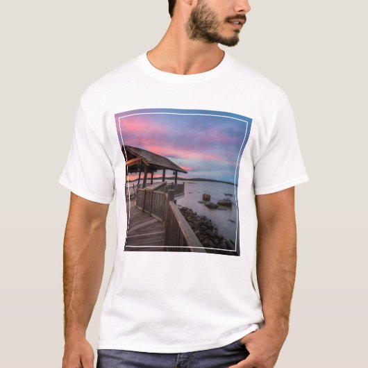 美しい日没 Tシャツ (正面)