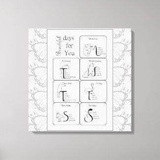 美しい日 キャンバスプリント