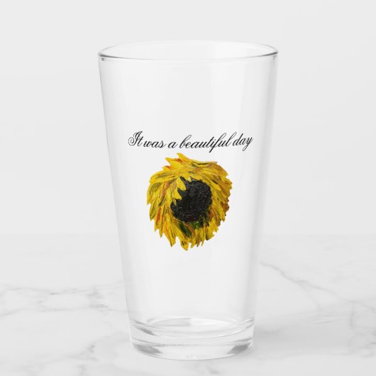 美しい日 タンブラーグラス (正面)