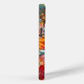 美しい明るいカラフル抽象芸術花のパターン Case-Mate iPhoneケース (裏面 / 右)