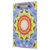 美しい明るいモザイクタイルヒマワリ クリップボード (左)